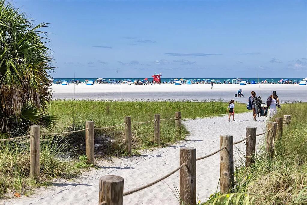 Nær stranden