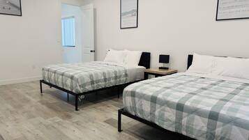 5 bedrooms, iron/ironing board, travel crib, WiFi