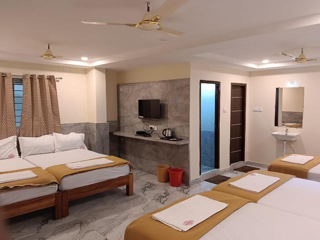 Chambre Quadruple, balcon, vue montagne | Wi-Fi gratuit