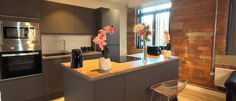 Huoneisto, 2 makuuhuonetta, kaupunkinäköala | Sisätilat