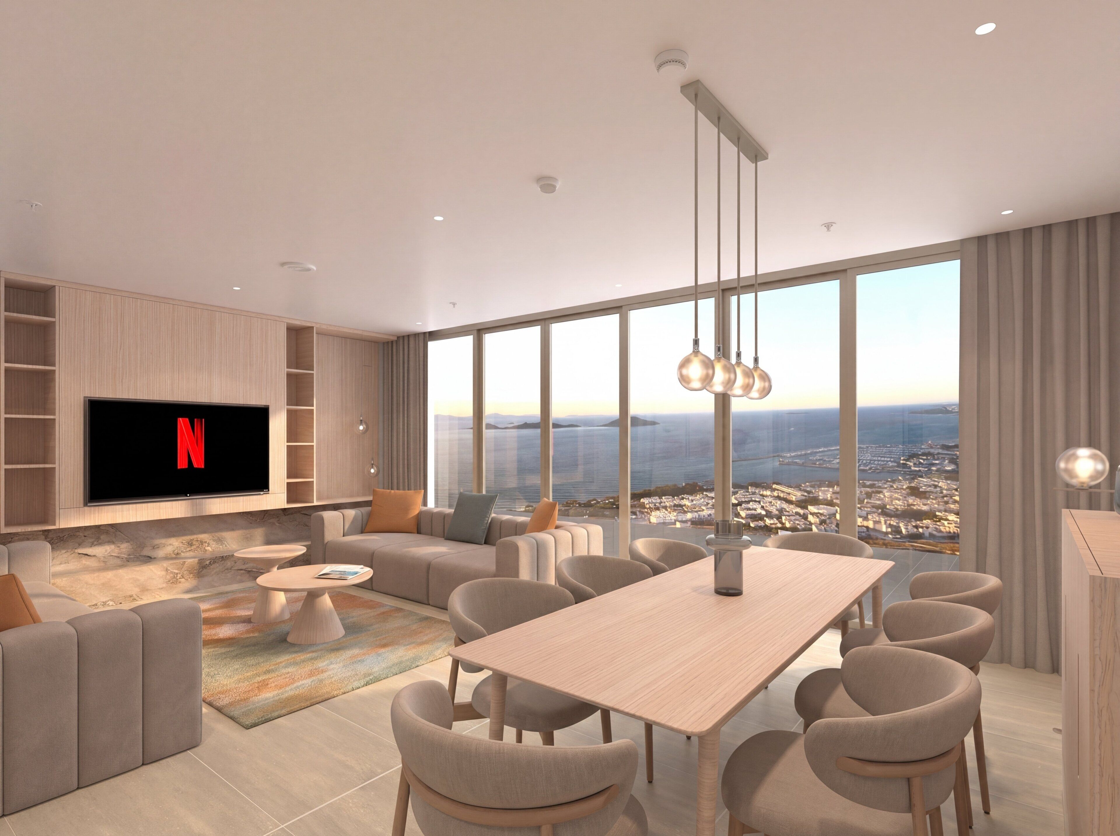 Suite, 3 habitaciones, vistas al mar (Ultra All Inc)
