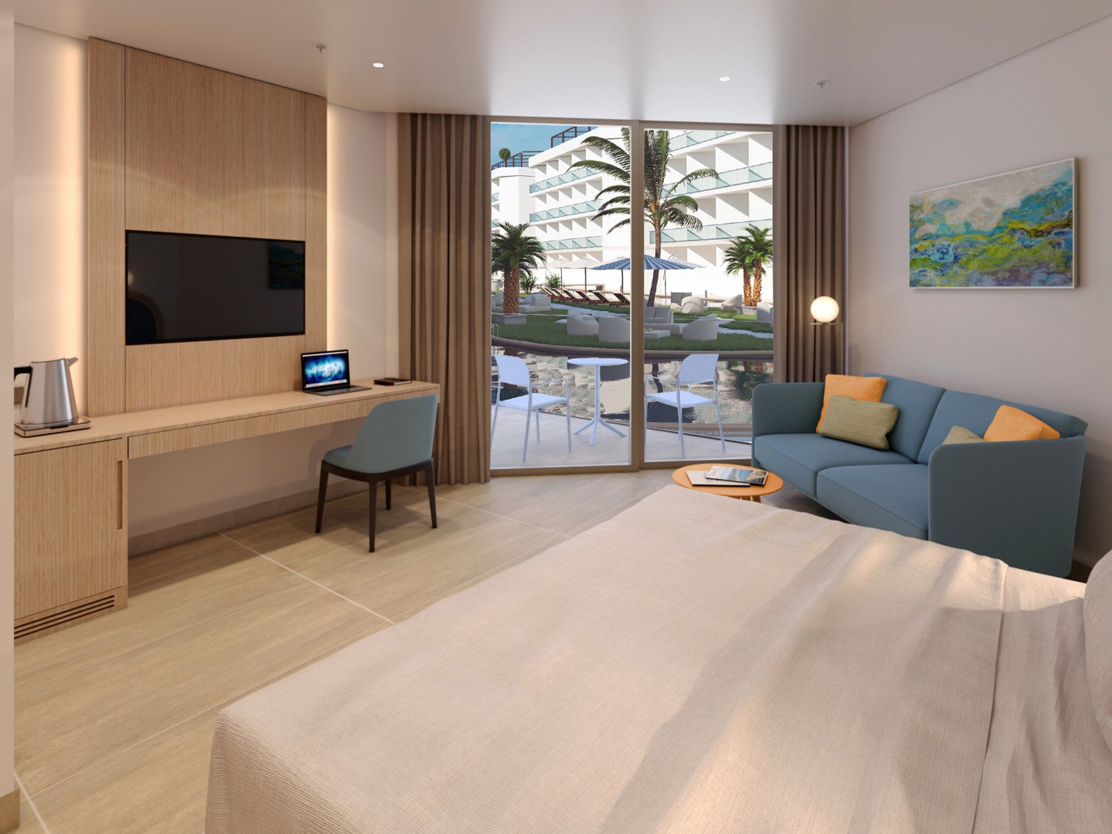 Habitación Premium, 1 cama de matrimonio grande, vistas a la piscina (Ultra All Inc)