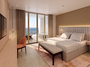 Suite, 2 habitaciones, vistas al mar (Ultra All Inc)