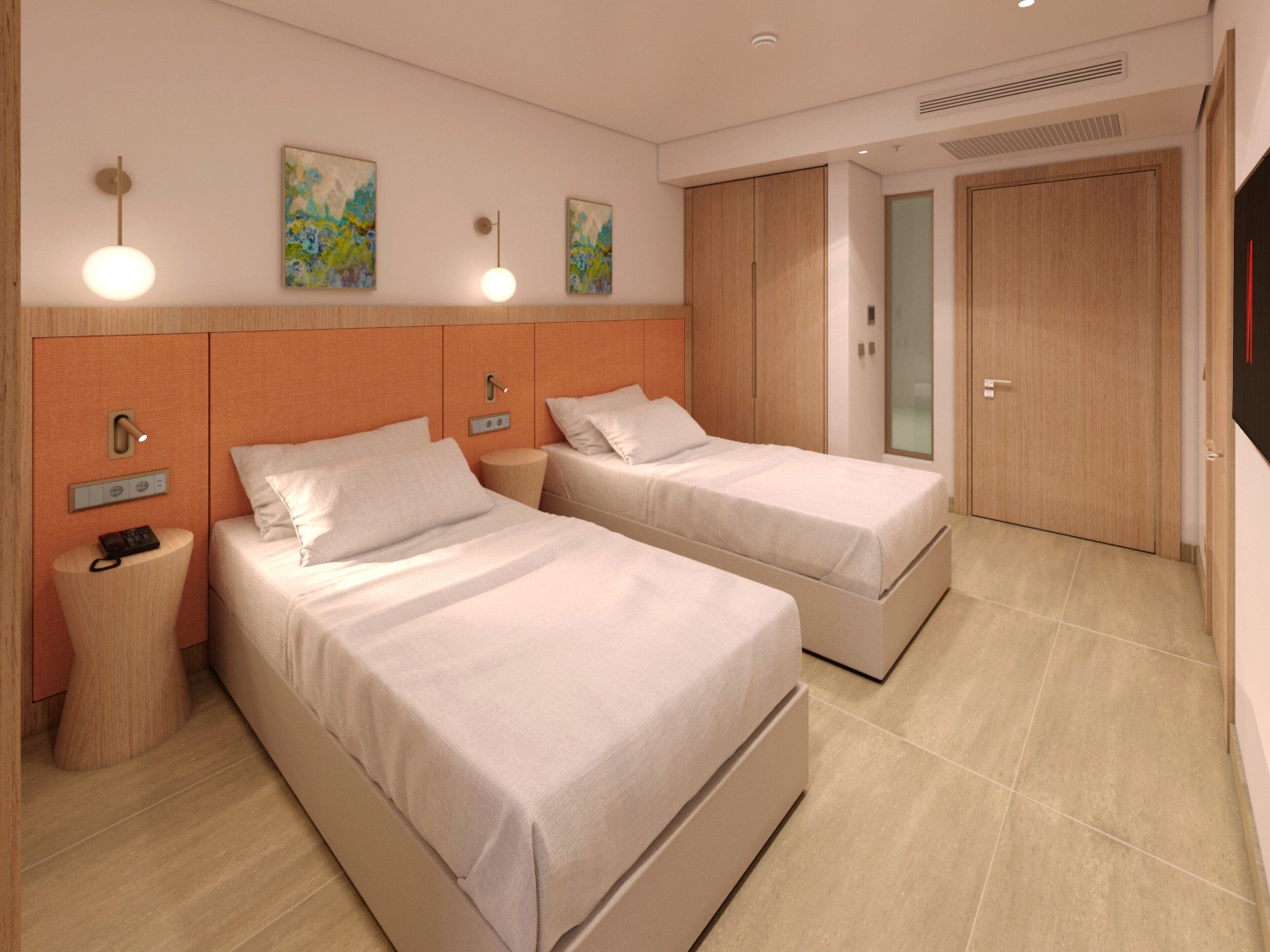 Habitación familiar, 2 habitaciones, vistas al mar (Ultra All Inc)