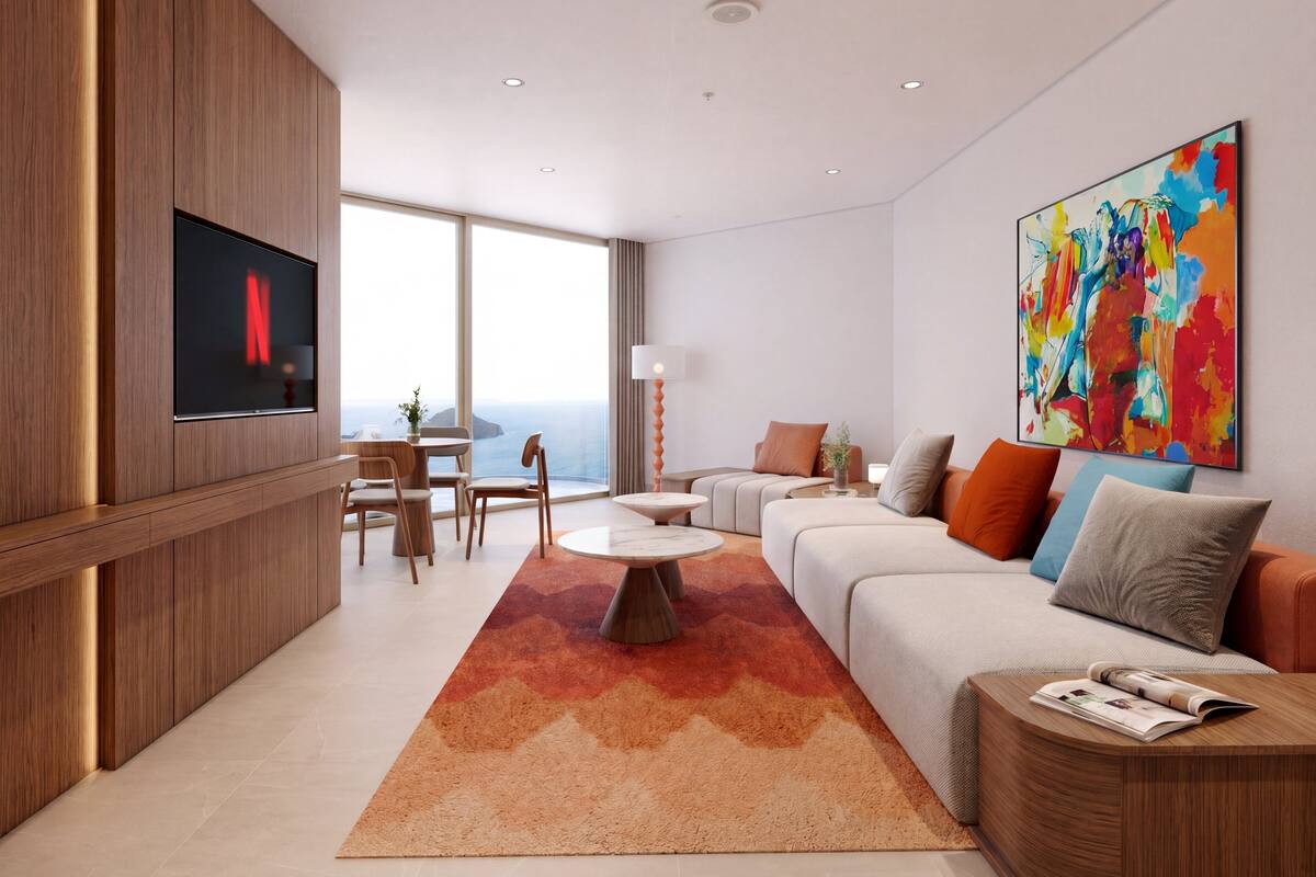 Suite, 1 Bedroom, Sea View (Ultra All Inc)