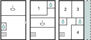 Floor plan - Gorgeous home in Buzim (Buzim)
