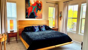 3 habitaciones, tabla de planchar con plancha, cuna de viaje y wifi
