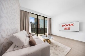 House - Free Housekeeping Visits During Your Stay - Stayshort - Modern 1 Bed Apartment in JVC That Sleeps 4 With Balcony (Dubai)