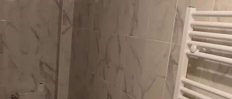 Towels, soap, toilet paper