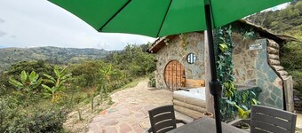 The Shire in the Mountains: Hobbit-Style Cabin | Hot Tub & Breakfast