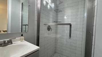 Towels, soap, toilet paper