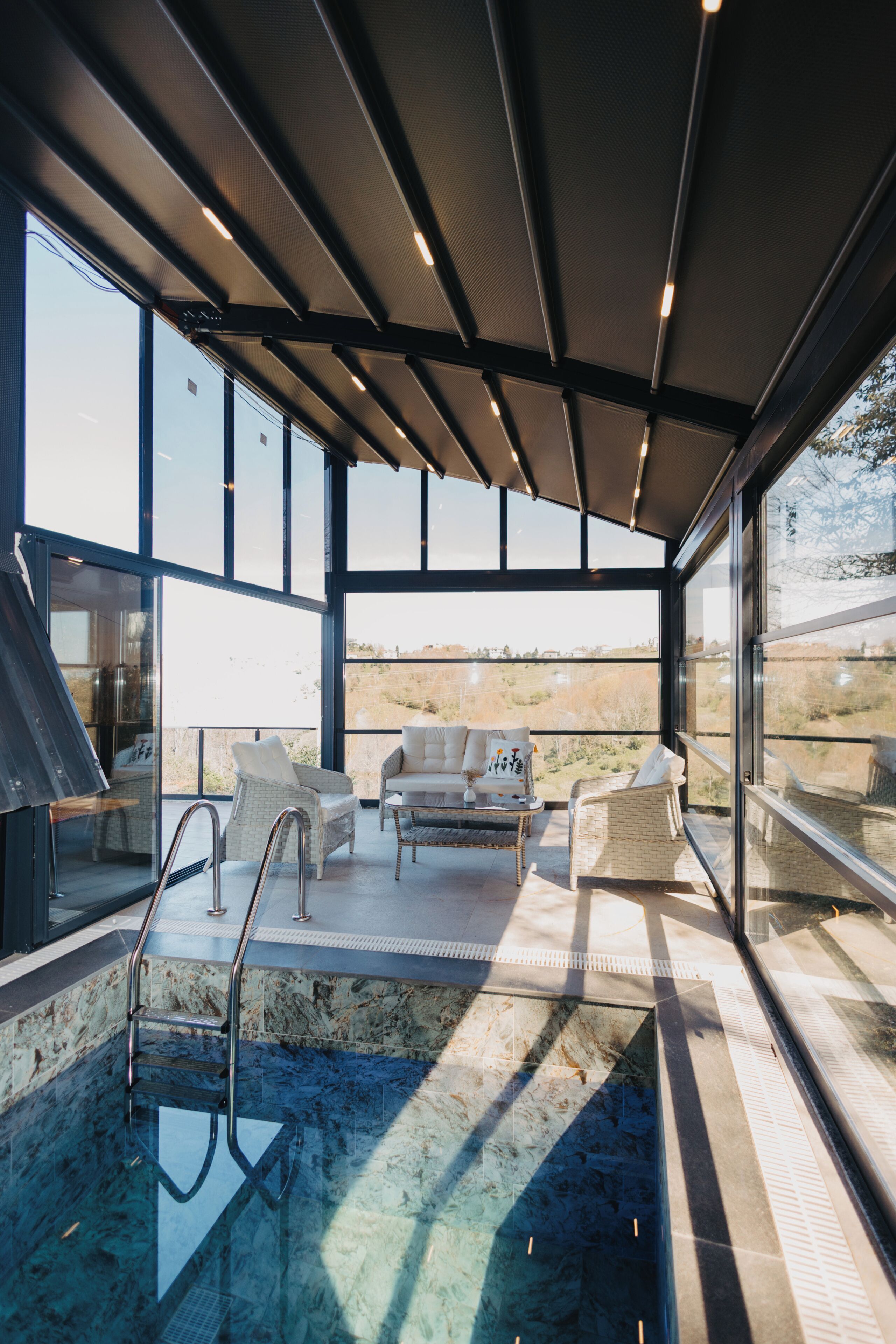 Bungalow Deluxe, vue montagne | Piscine