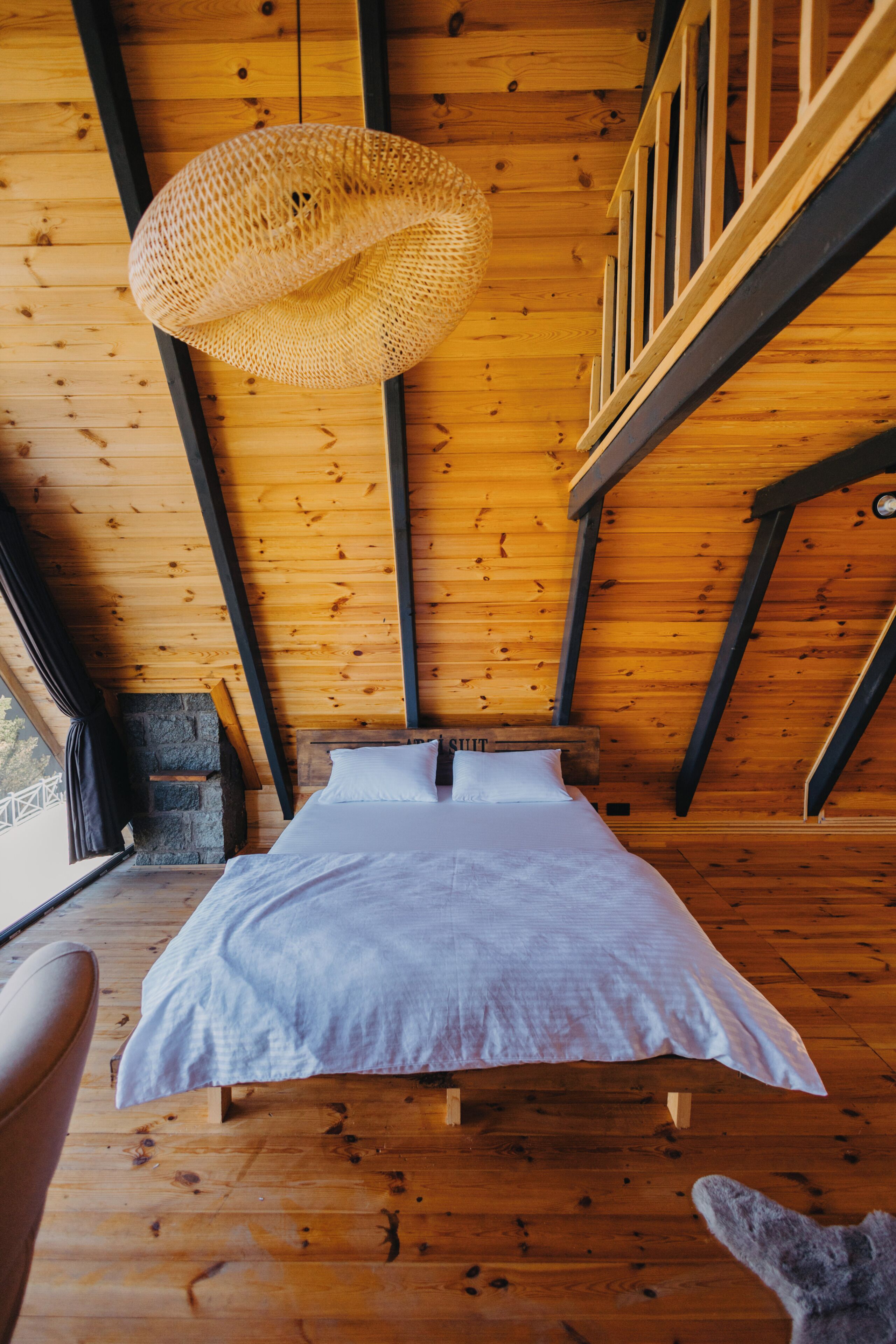 Stuga Superior - utsikt mot dalen