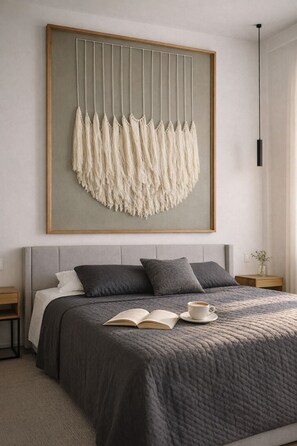 Luksushuoneisto, parveke, näköala puutarhaan