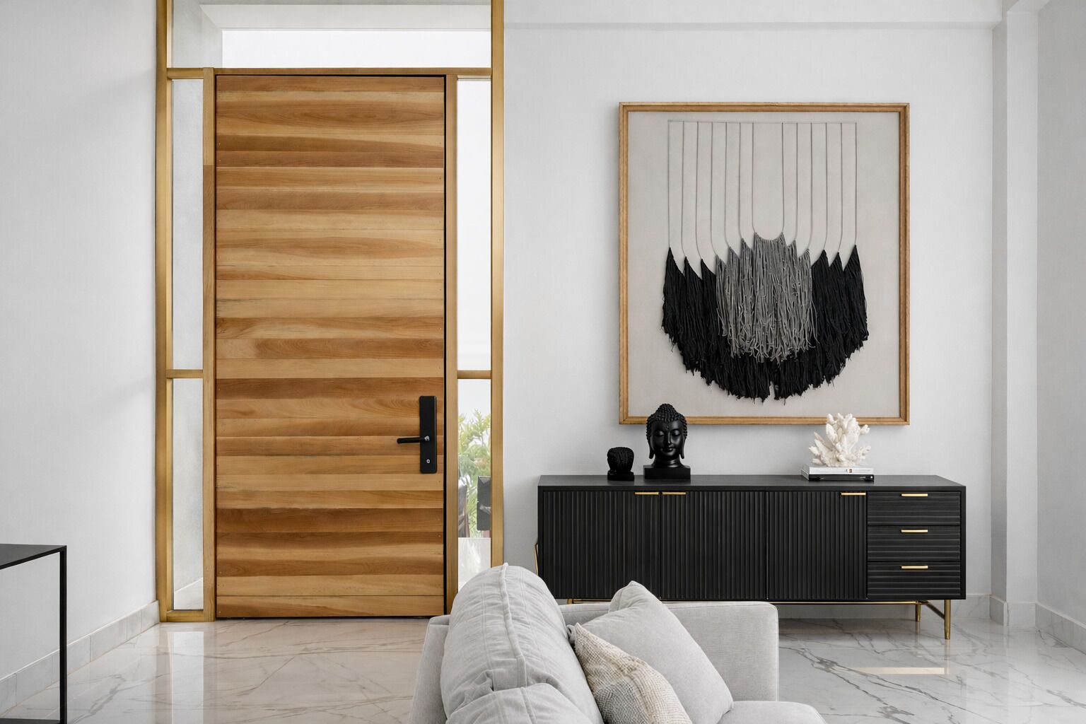 Luksushuoneisto, parveke, näköala puutarhaan | Sisätilat