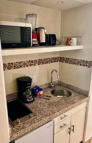 Apartamento luxo, vista para o mar | Cozinha privada