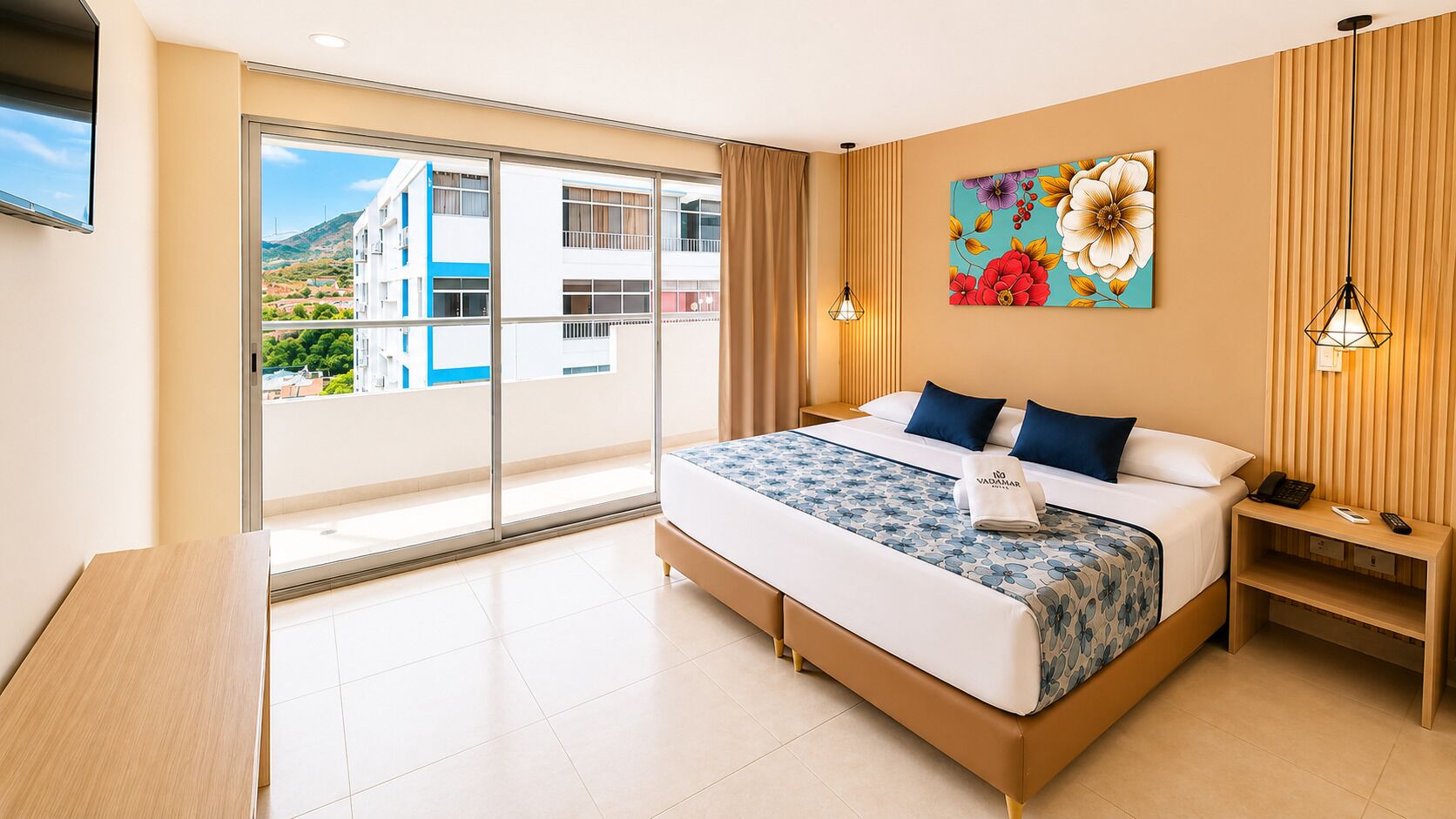 Deluxe Double Room | Free WiFi, bed sheets