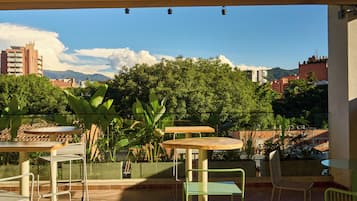 Terrasse sur le toit