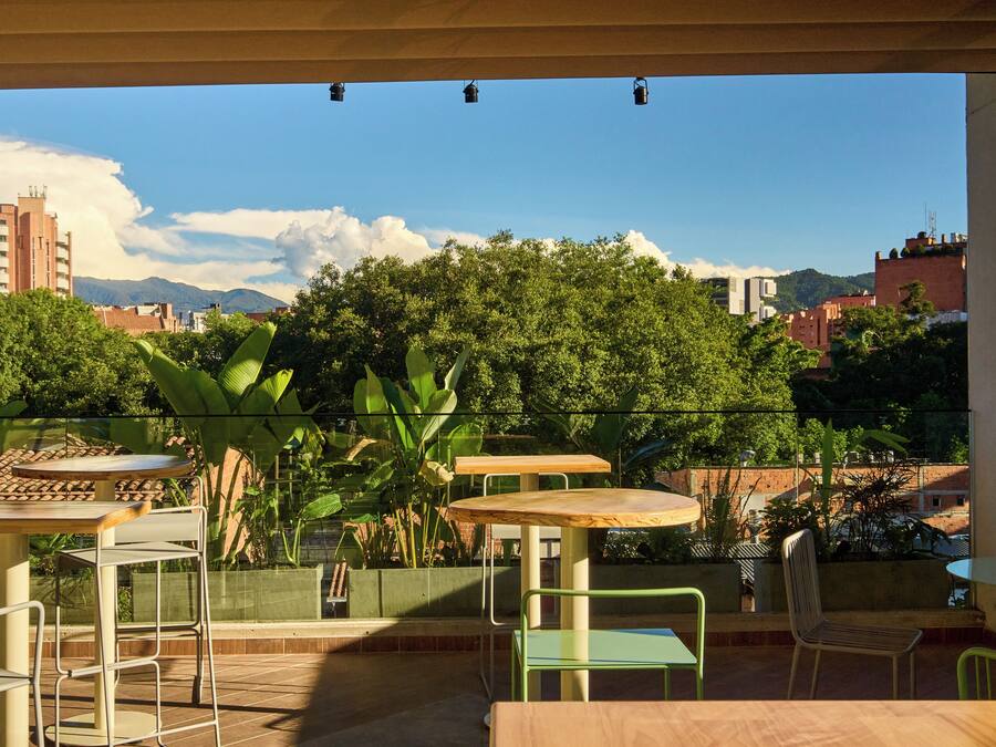 Rooftop terrace