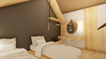Hypo-allergenic bedding, minibar, in-room safe, blackout curtains
