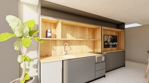 Duplex, Non Smoking | Private kitchenette