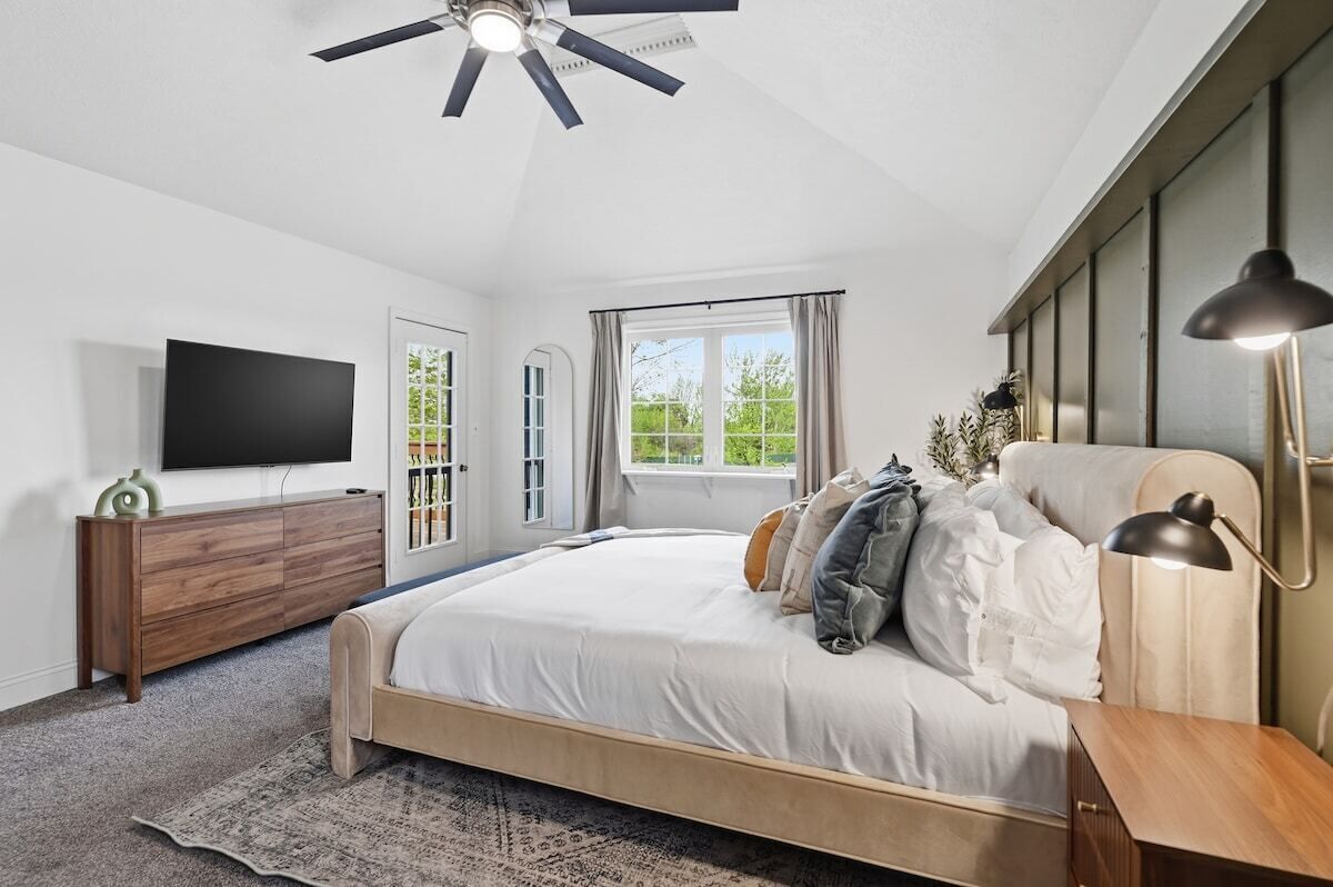7 Schlafzimmer, Bügeleisen/Bügelbrett, WLAN, Bettwäsche