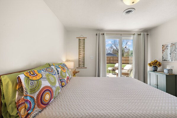 2 chambres, bureau, lit parapluie, Wi-Fi gratuit