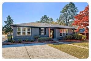 Exterior - The Marigold- USC+Hot Tub+Fire Pit+Game Room+Grill+Near Downtown (Cayce)