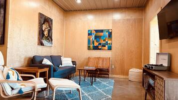 Smart TV, books, music library
