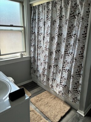 Hair dryer, towels, soap, toilet paper - Cozy 2-bedroom house in lovely Mount Oliver with AC. Extremely close to downtown (Mount Oliver)