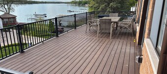 Lakefront Cedar Lake Home, Fire Pit and Sunset Views