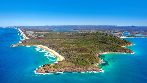 Aerial view - Unit 1, 9 Hill Street, Sunshine Beach (Sunshine Beach)