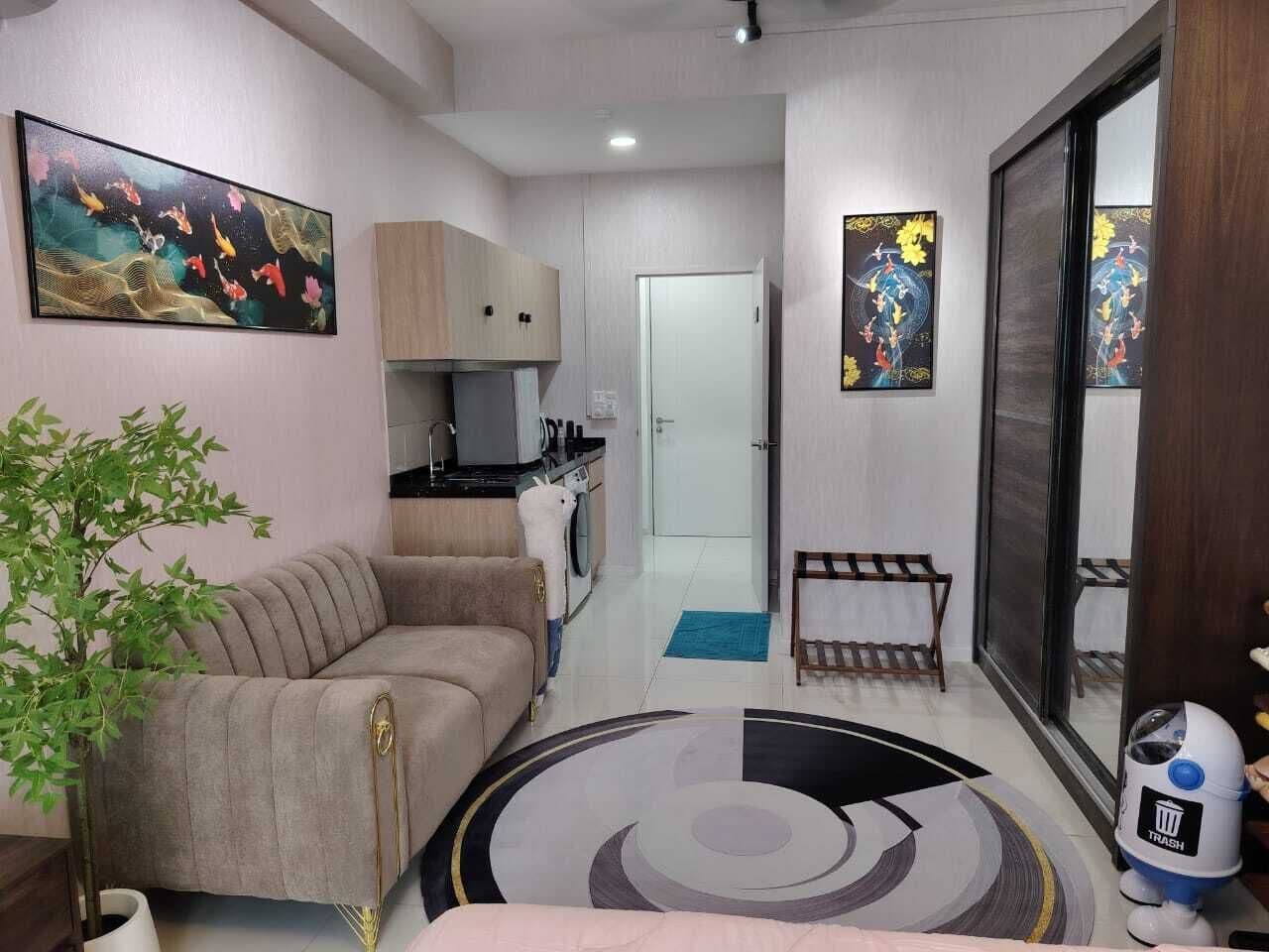 Apartment, 1 Bedroom, City View | Ruang tamu