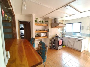 Basic Shared Dormitory, Patio | Private kitchen