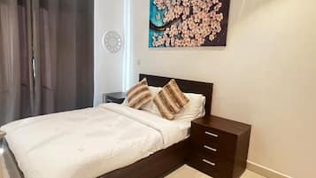 Appartement Confort, 2 chambres, vue jardin