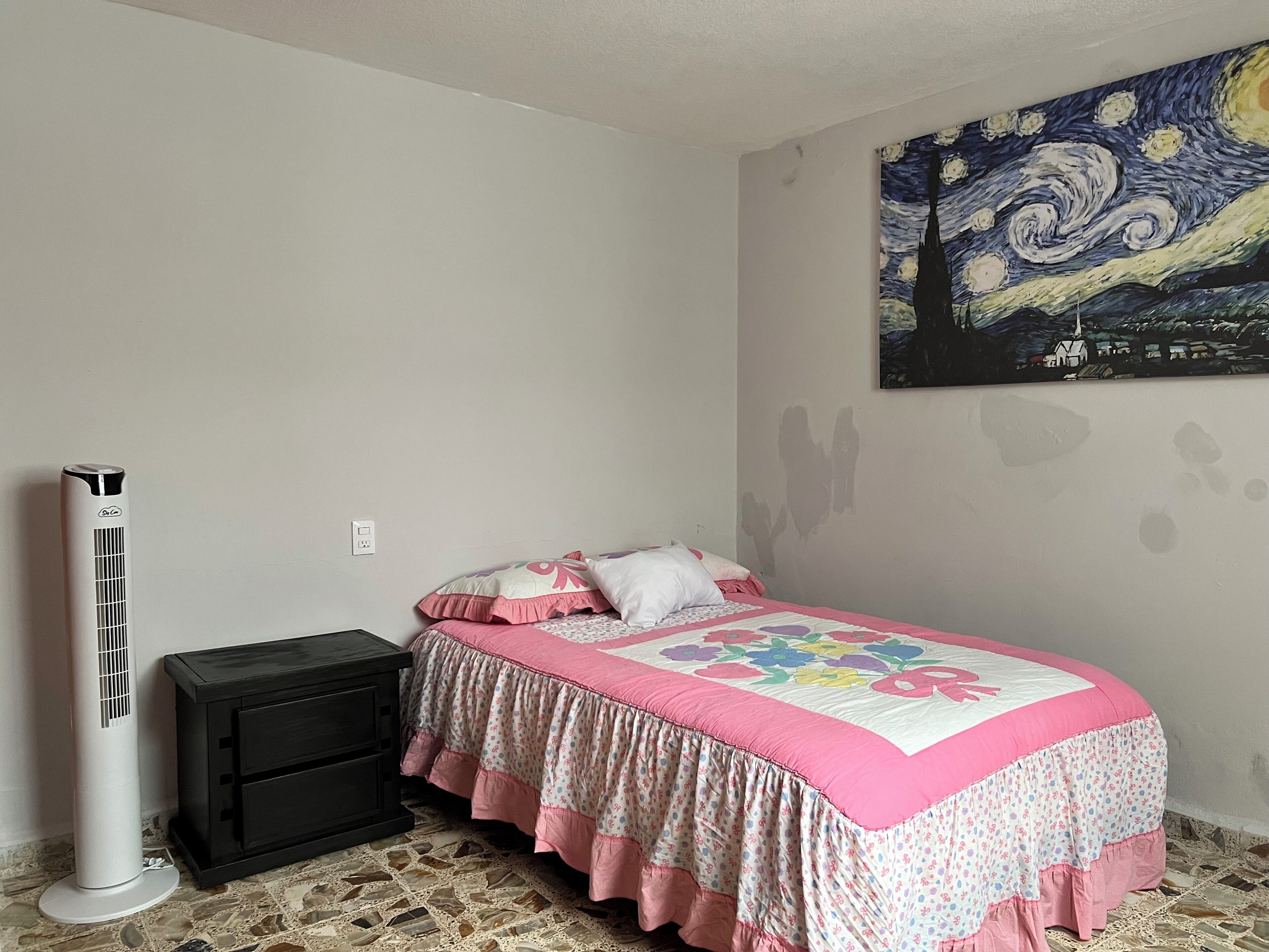 Family House | Blackout drapes, iron/ironing board