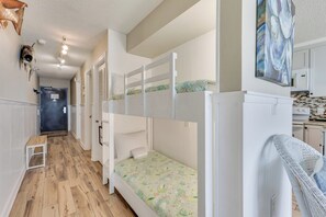 1 bedroom, iron/ironing board, free WiFi, bed sheets - Experience comfort at 0412 Memories Made At The Beach, a cozy oceanfront retreat in Carolina Beach. (Carolina Beach)