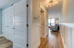 Interior - Relax in this premier beachfront 1-bedroom condo in Carolina Beach. (Carolina Beach)
