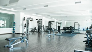 Fitness facility - 2-bedroom condo in lovely Playa Juan Dolio with AC and fitness room (Playa Juan Dolio)