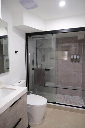 Bathroom - Brand new basement apartment in East York. 10 min to subway, GO train & ravine! (Toronto)