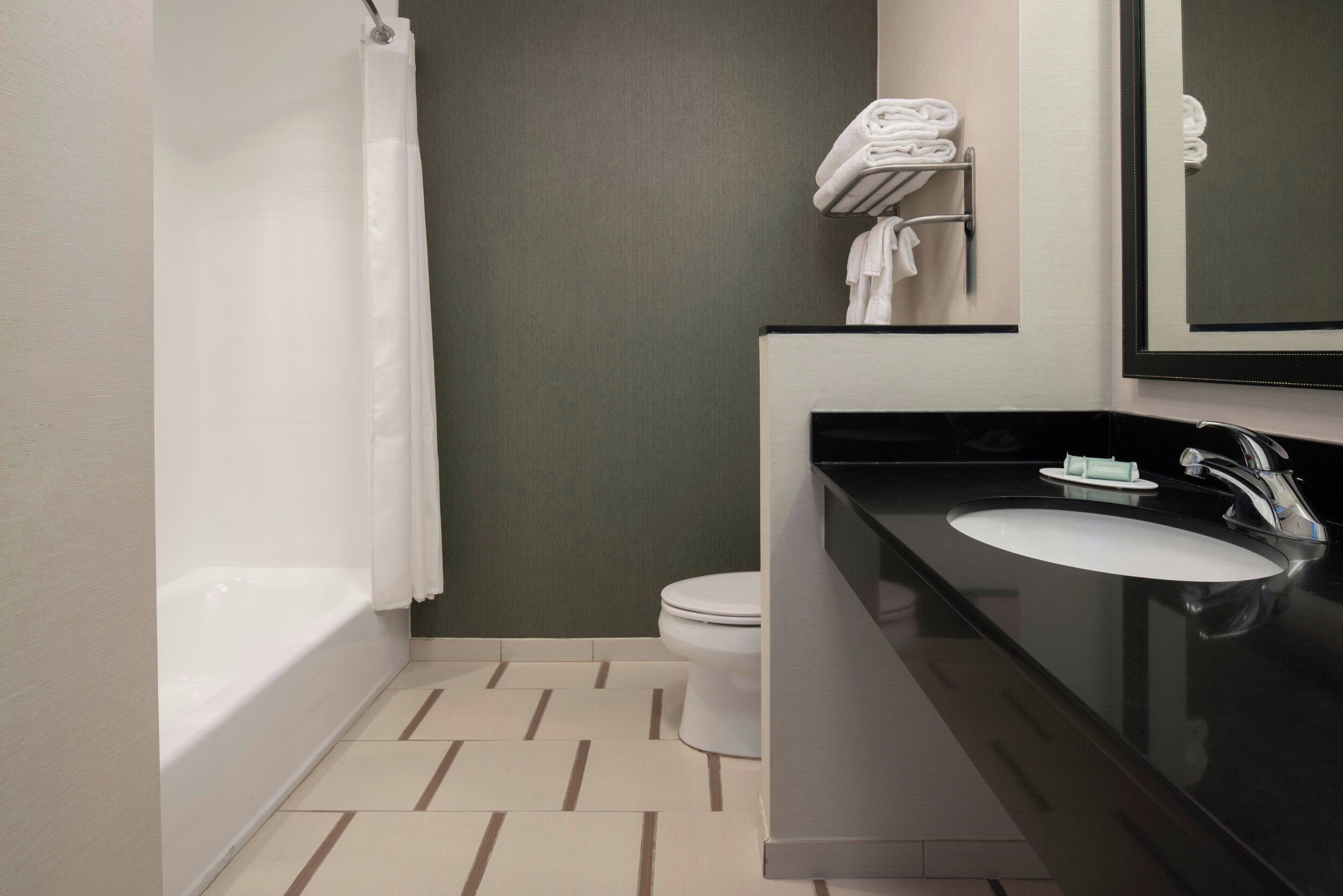 room, 1 king bed | bathroom | free toiletries, hair dryer, towels, soap