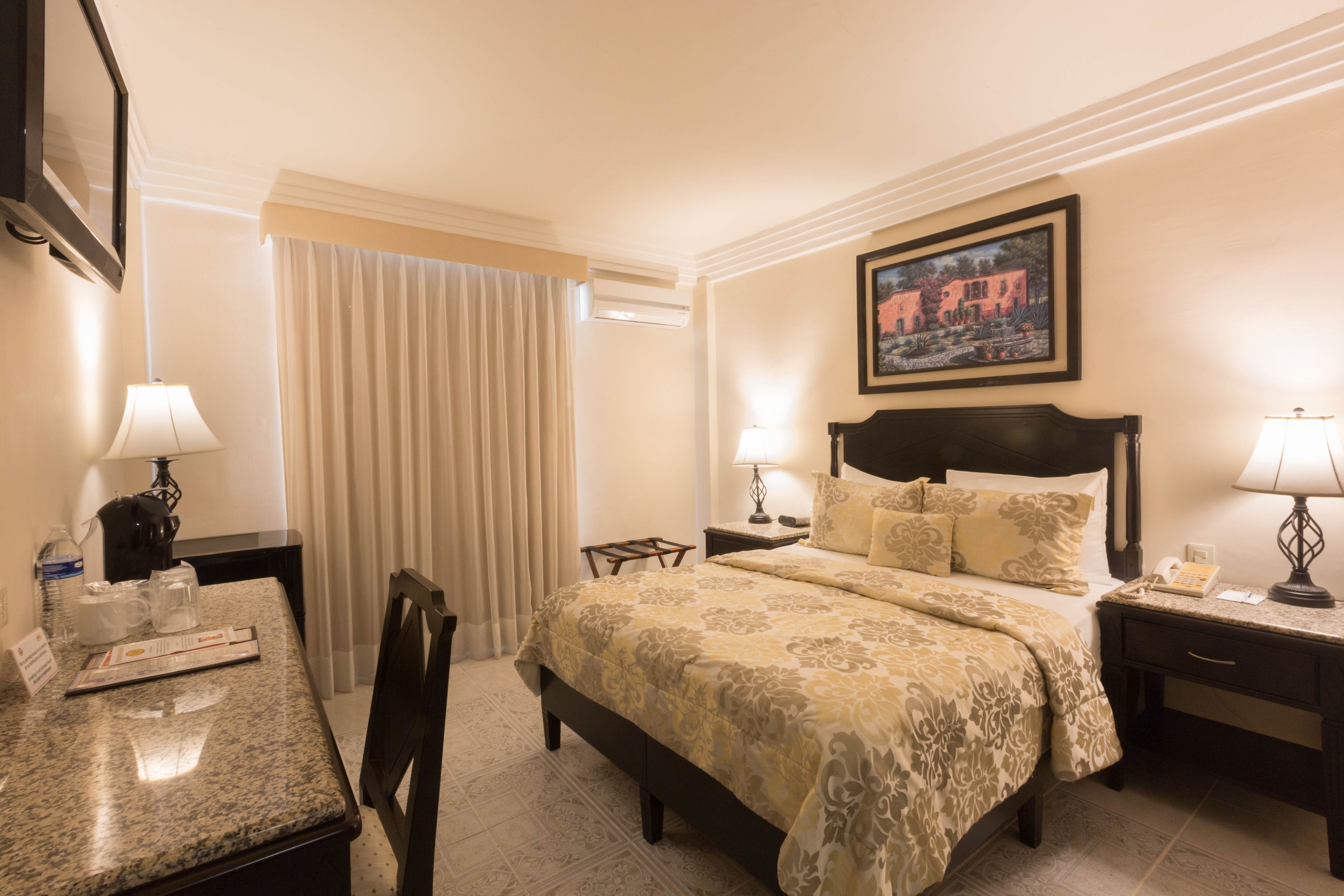 premium bedding, in-room safe, desk, iron/ironing board