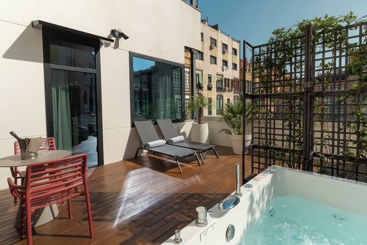 Superior Room, Terrace (Jacuzzi) | Terrace/patio