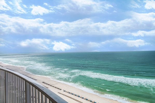 Condo, 2 Bedrooms, 2 Bathrooms (Gulf Front) | Balcony - Ocean Villa by Royal American Beach Getaways (Panama City Beach)