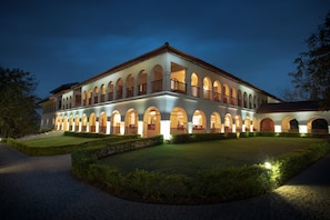 Front of property – evening/night