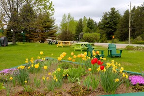 BBQ/picnic Area - Arrowhead Inn by Baaman's (Huntsville)