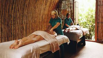 Salas para tratamentos a dois, banho turco/hammam, hidroterapia