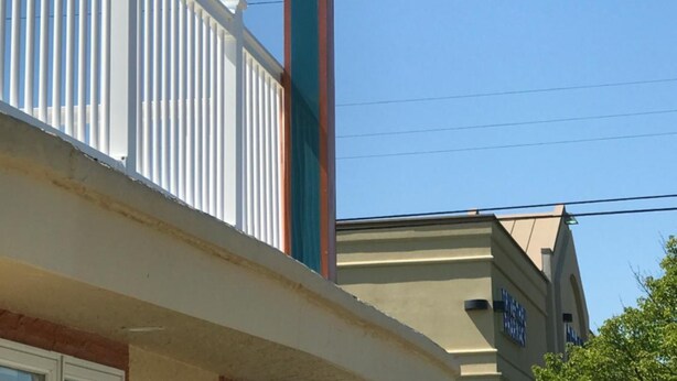 A sign for the Seahorse Inn, featuring a seahorse logo and the establishment's name. - Seahorse Inn (Wildwood)
