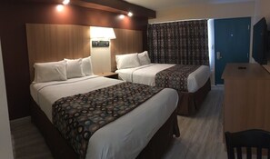 Premium bedding, blackout curtains, free WiFi, bed sheets
