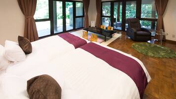 Traditional Jr Suite Western-Room attach private Open-air Bath & private terrace | View from room